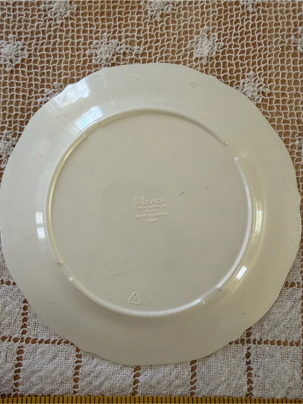 Vintage Snow White & the Seven Dwarves Disney Plate Kids Children’s